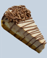 Slice of cheesecake
